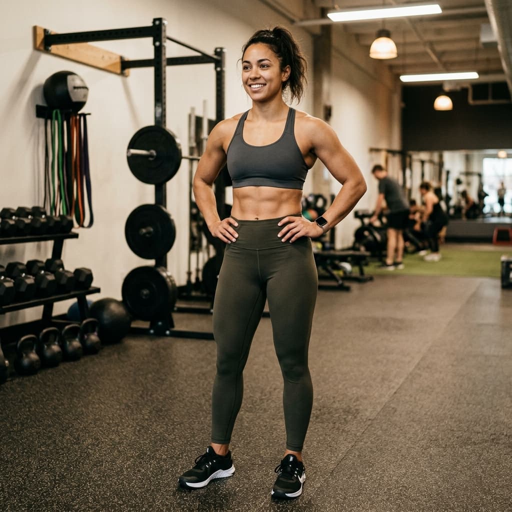 Gym member transformation