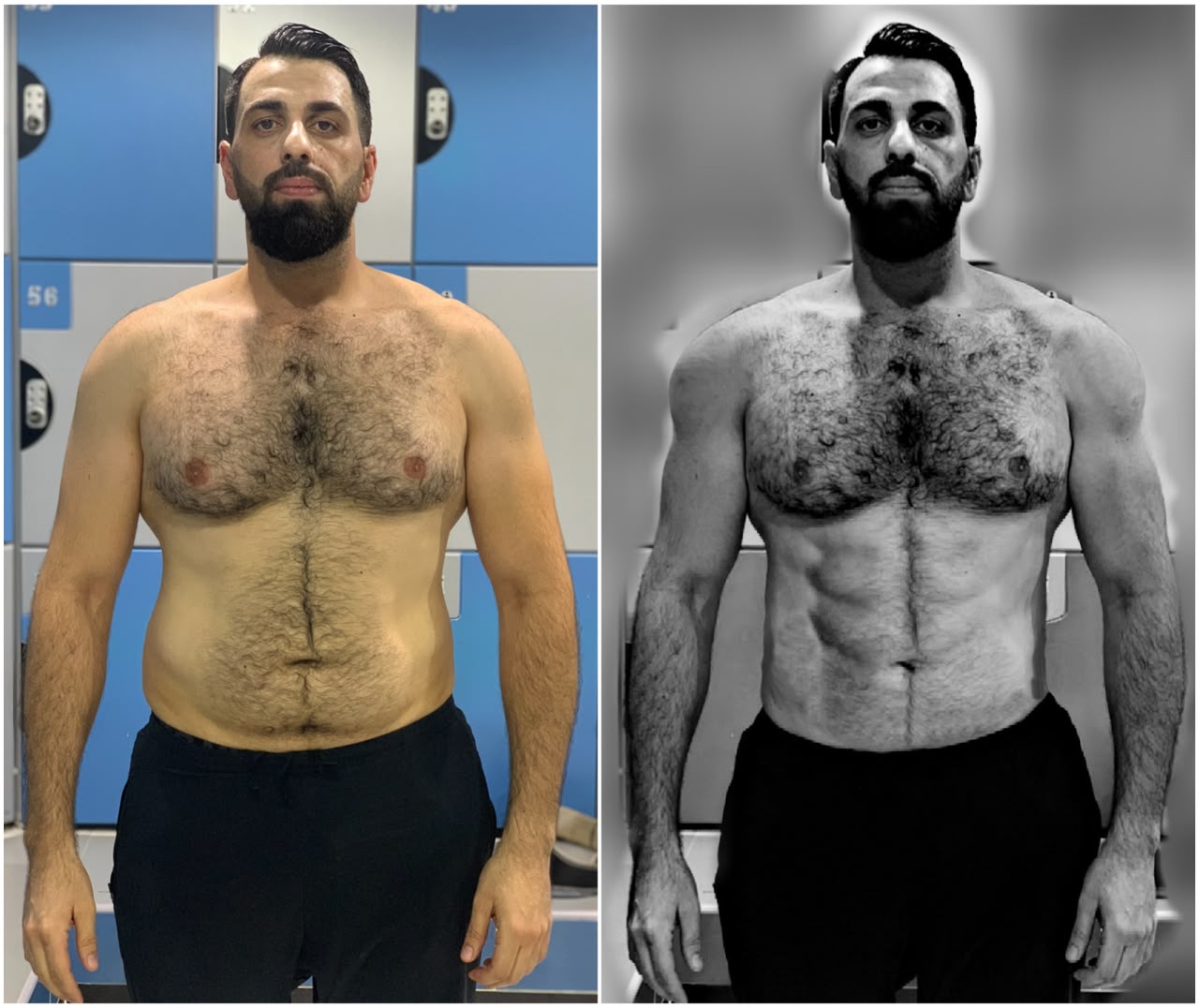 Olympia Gym client transformation result 1