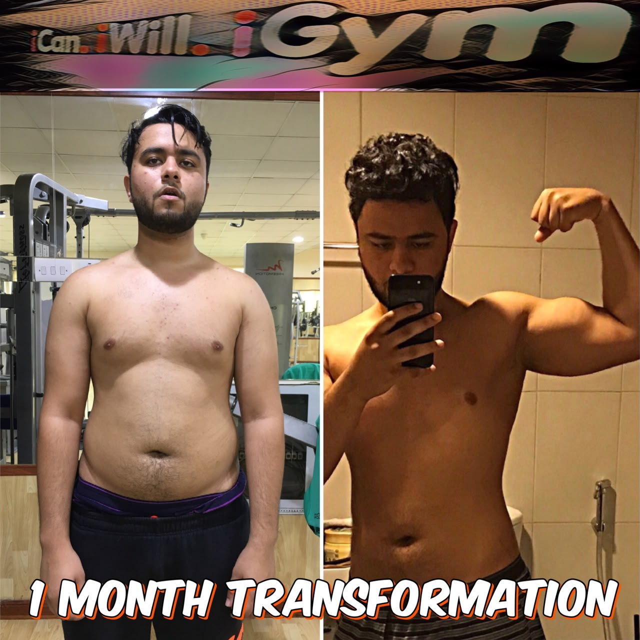 Olympia Gym client transformation result 2