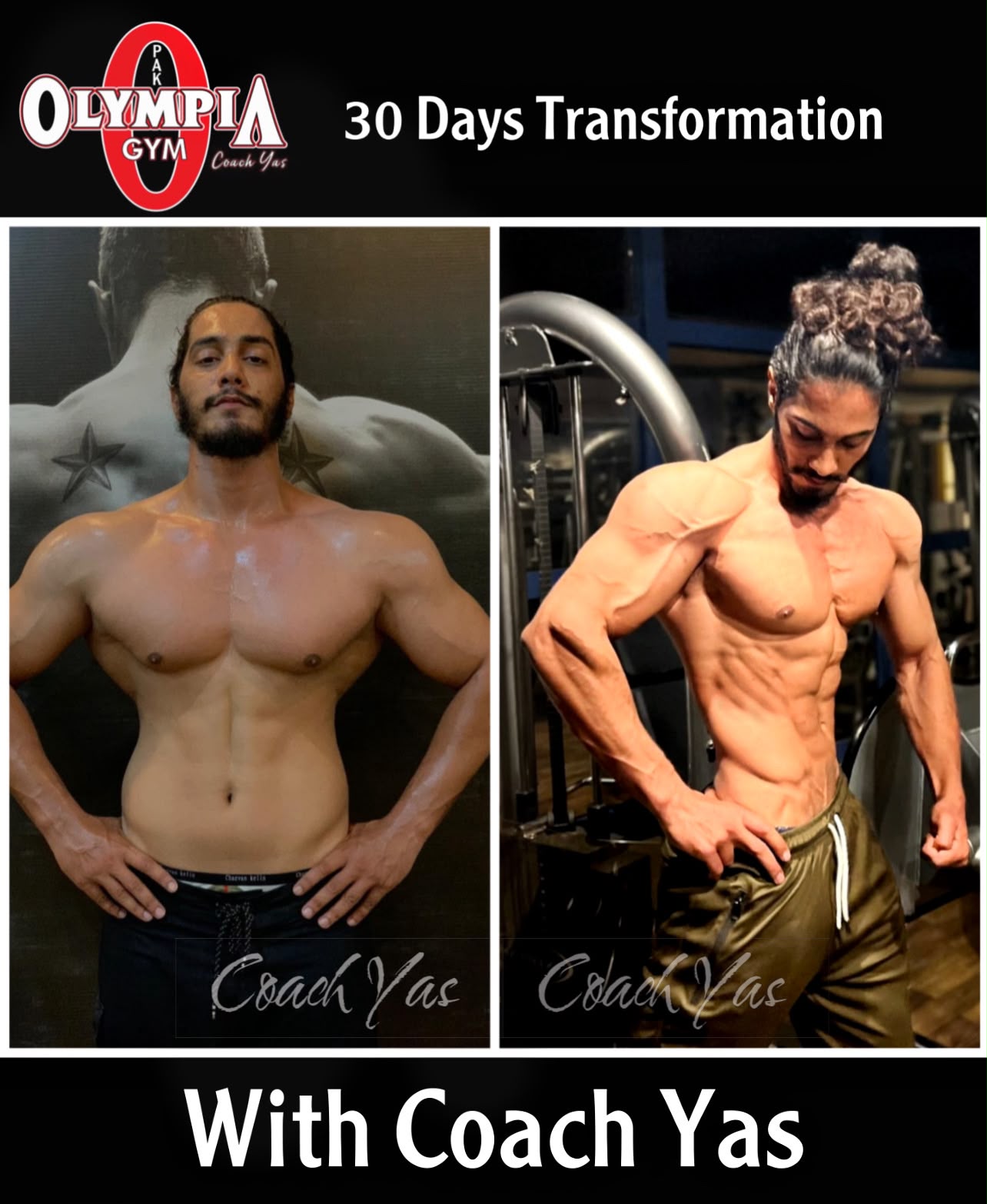 Olympia Gym client transformation result 3