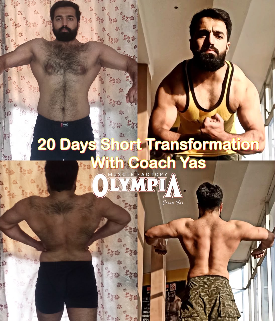 Olympia Gym client transformation result 4